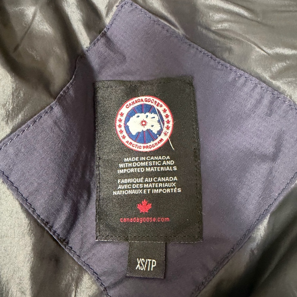 Canada Goose Women's Alliston Blue Puffer Jacket - Picture 2 of 10